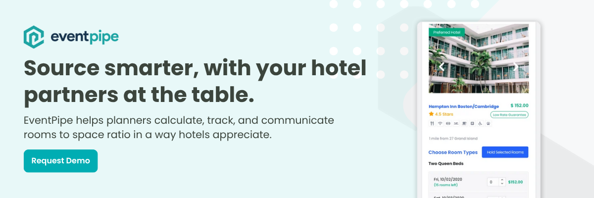 Understanding Rooms to Space Ratio What Association Convention Planners Need to Know (1)