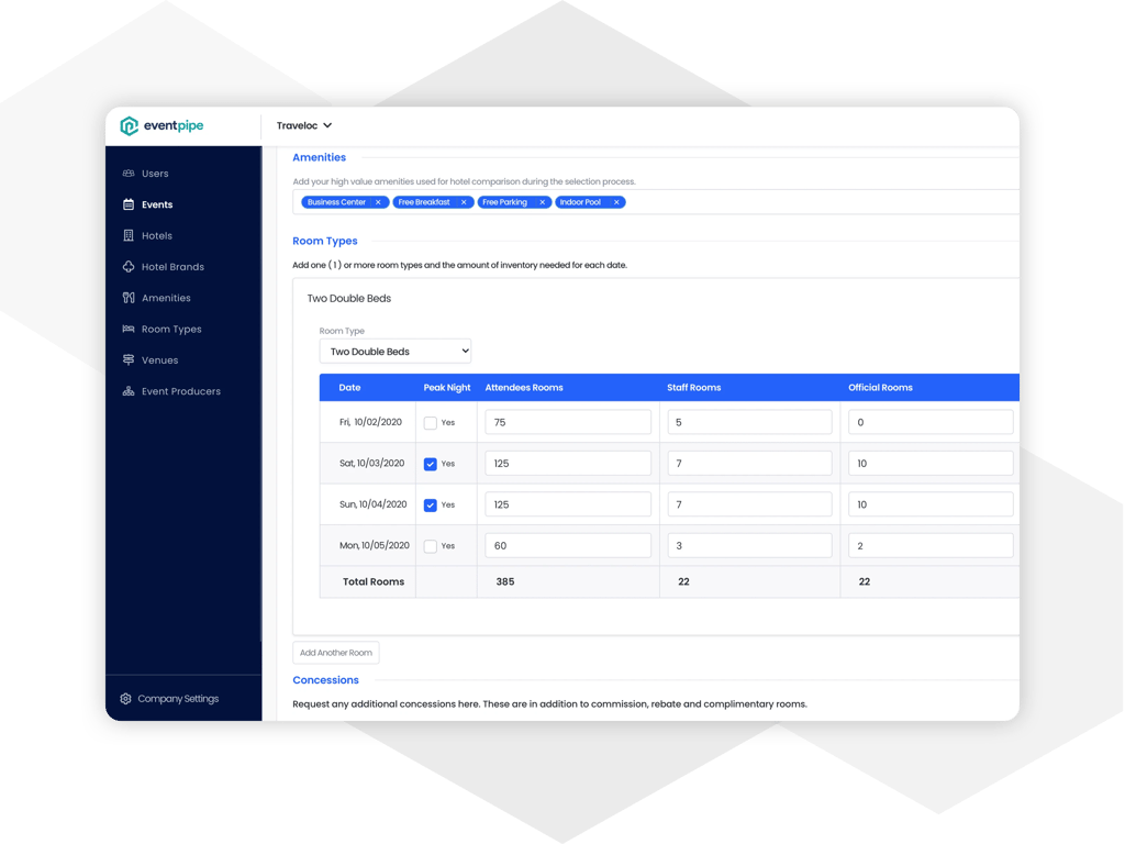 Wow your guests with a simple, transparent reservation process.