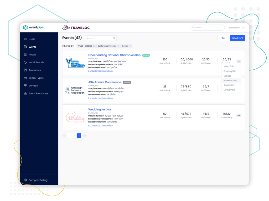 EventPipe allows you to create a custom booking site for any event in under 10 minutes.
