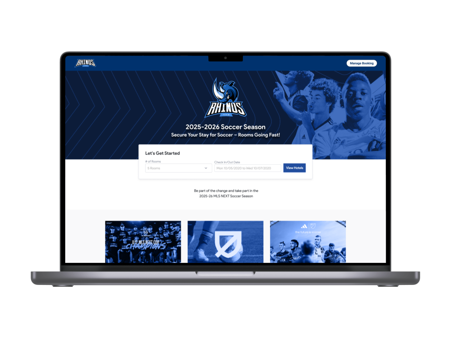 Youth sports overflow hotel